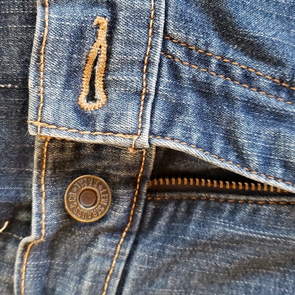 LEVI'S Women's Straight Leg Denim Jeans 6M - Picture 4 of 5